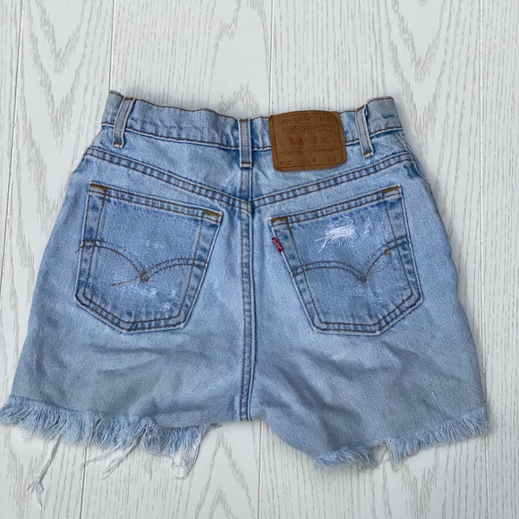 Levi's Pants - VTG 90’s Levis 512 Cut Off High Rise Denim Shorts